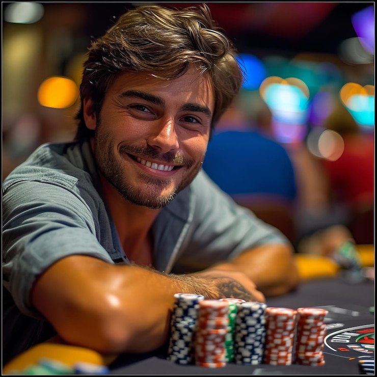 Antarmuka Speed Baccarat di megagacor menampilkan dealer langsung dan kartu baccarat